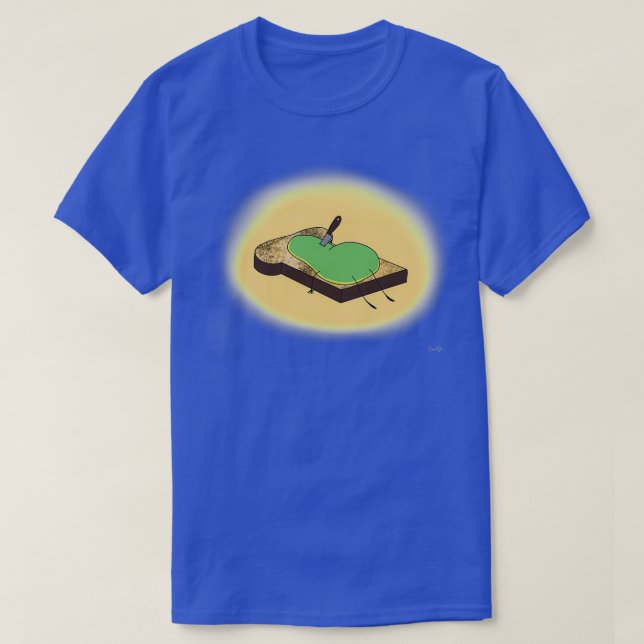 Camiseta Tosta de aguacates (Diseño del anverso)