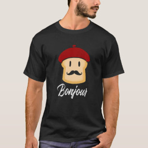 Camiseta Tosta de Bonjour Comida francesa
