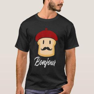 Camiseta Tosta de Bonjour Comida francesa