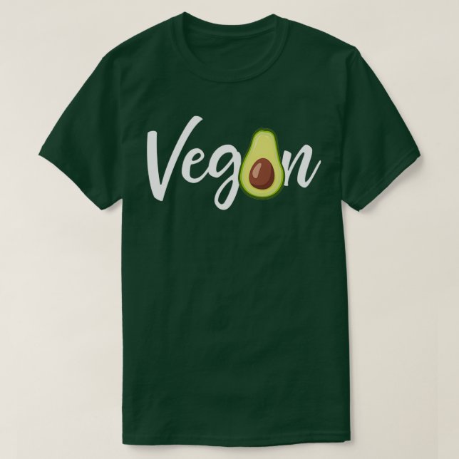 Camiseta Tosta vegana de aguacate (Diseño del anverso)