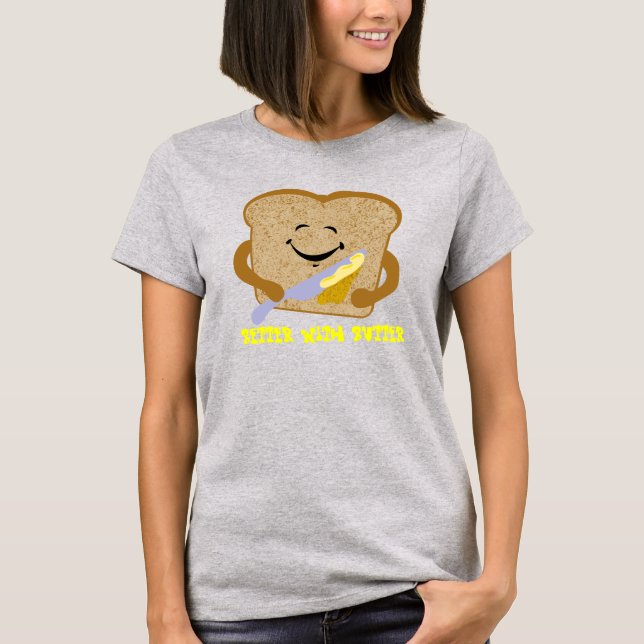 Camiseta Tosta Y Mantequilla (Anverso)