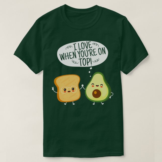 Camiseta Tostada Cute Aguacate Pun Aguacate Amor Comida Sal (Diseño del anverso)