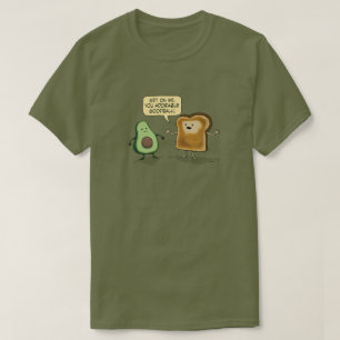 Camiseta Tostada de aguacate dulce y divertida