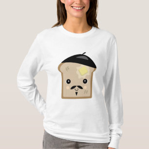 Camiseta tostada francesa linda