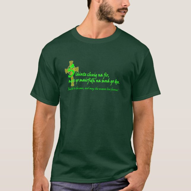 Camiseta Tostada irlandesa (Anverso)
