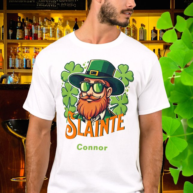 Camiseta Tostada Irlandesa Slainte St Patrick's Day persona (Subido por el creador)