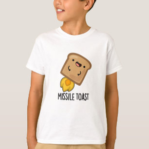 Camiseta Tostada Misil Graciosa Mistletoe Puns