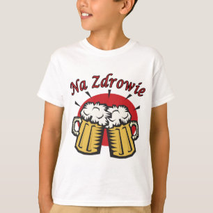 Camiseta Tostada Na Zdrowie Con Cervezas