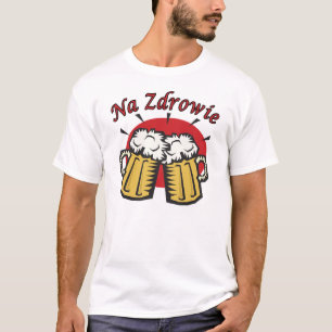 Camiseta Tostada Na Zdrowie Con Cervezas