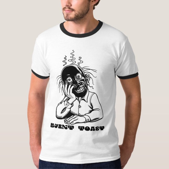Camiseta Tostada quemada (Anverso)