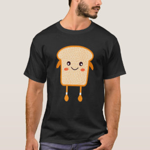 Camiseta Tostada Toast Bread Sliced Desayuno Alimentos