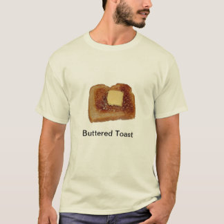 Camiseta Tostada untada con mantequilla