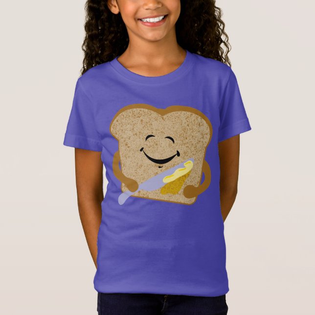 Camiseta Tostada y mantequilla (Anverso)