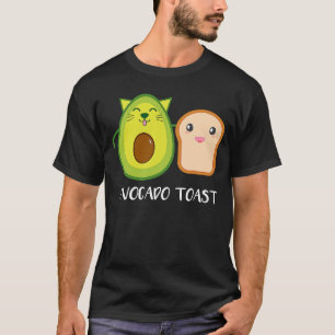 Camiseta Tostadas De Aguacate Hábitos De Comer Saludables V