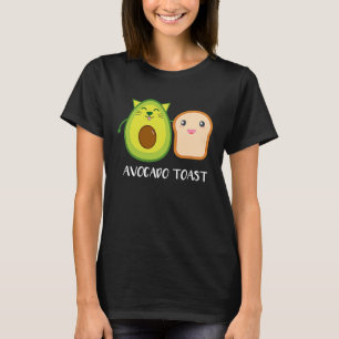 Camiseta Tostadas De Aguacate Hábitos De Comer Saludables V