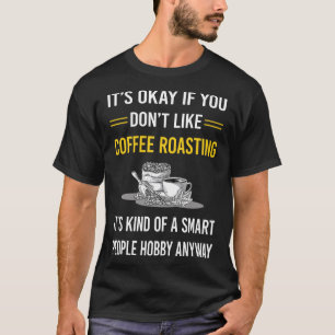 Camiseta Tostado de Café para Gente Inteligente