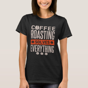 Camiseta Tostado de Café Resuelve Todo Café y Bar
