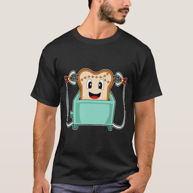Camiseta Tostadora Halloween de Pan (Anverso)