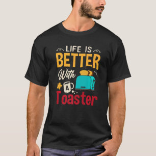 Camiseta Tostadora Horno Tostada Pan Tostada Tosta Maker Pu