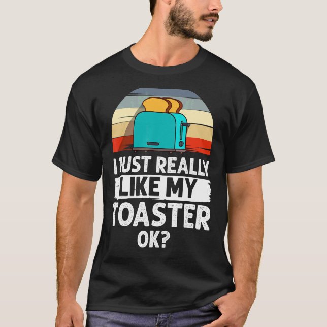Camiseta Tostadora Horno Tostada Pan Tostada Tosta Maker Pu (Anverso)