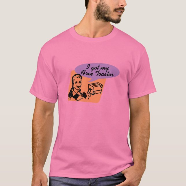 Camiseta Tostadora libre (Anverso)