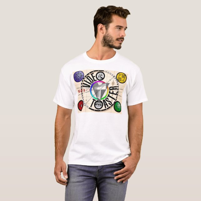 Camiseta Tostadora video (Anverso completo)