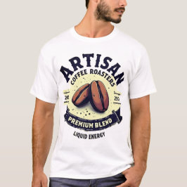 Camiseta Tostadores de Café Artesanal - Mezcla Premium Vint