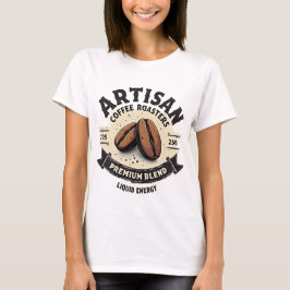 Camiseta Tostadores de Café Artesanal - Mezcla Premium Vint