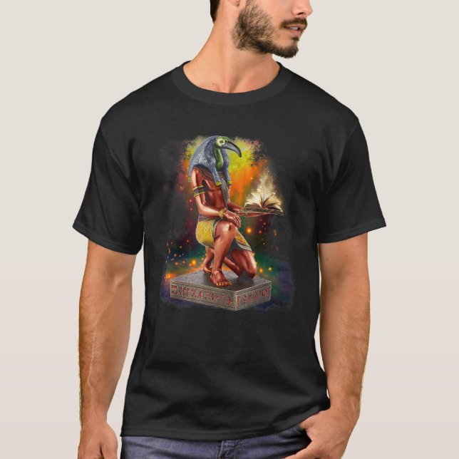 Camiseta Tot el dios egipcio del conocimiento (Anverso)