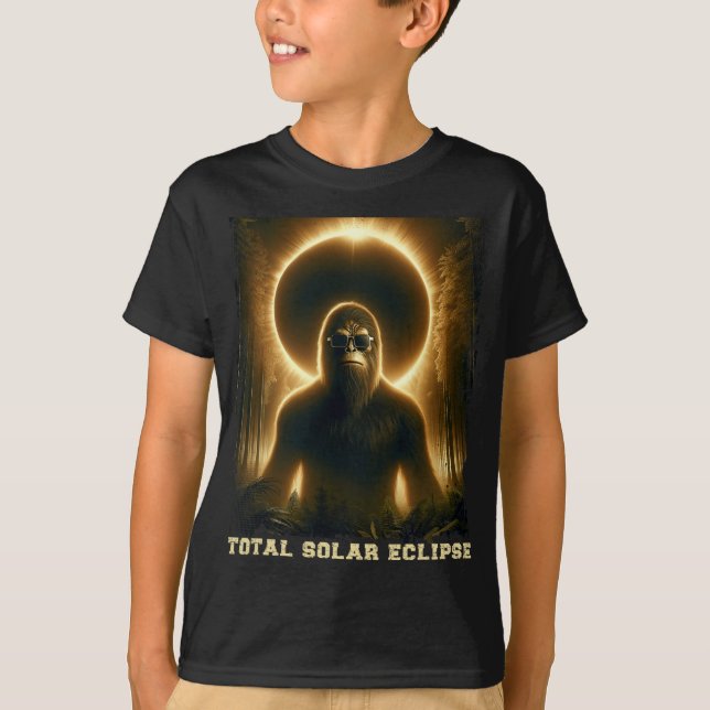 Camiseta Total Abril 8 2024 Eclipse solar total (Anverso)