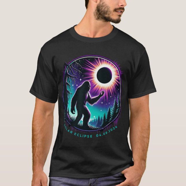 Camiseta Total Abril 8 2024 Eclipse solar total (Anverso)