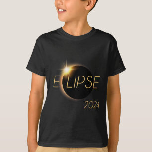 Camiseta Total América 04 08 24 Eclipse solar total 2024