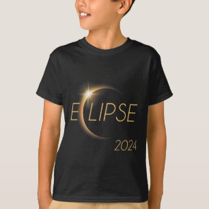 Camiseta Total América 04 08 24 Eclipse solar total 2024