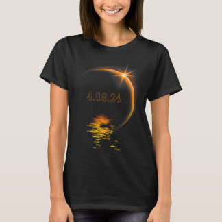 Camiseta Total América 04 08 24 Eclipse solar total 2024