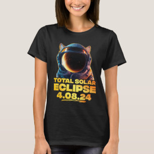 Camiseta Total América 4.08.24 Eclipse solar total gato 2