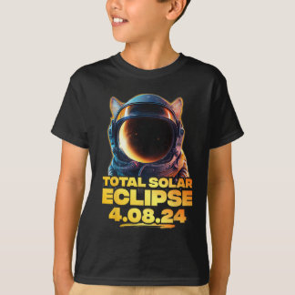 Camiseta Total América 4.08.24 Eclipse solar total gato 2