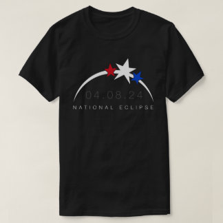 Camiseta total de eclipse solar 2024