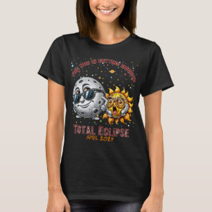 Camiseta Total De La Causa De Eclipse Solar De Abril De 202