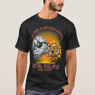 Camiseta Total De La Causa De Eclipse Solar De Abril De 202