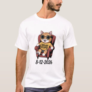 Camiseta Total Eclipse Solar 12 de agosto de 2026