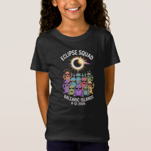 Camiseta Total Eclipse Solar 2026 Balearic Kids Sq
