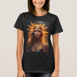 Camiseta Total Eclipse solar Reina de sol Añadir texto o no