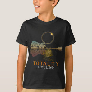 Camiseta Total Eclipse Solar Shirall Eclipse Guitarra