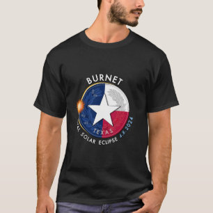 Camiseta Total Eclipse Solar Total 2024 Burnet de Totalidad