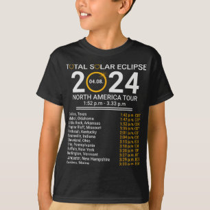 Camiseta Total primavera 4.08.24 Eclipse solar total 2024