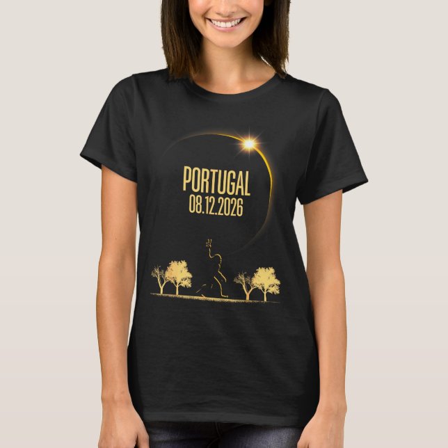 Camiseta Total Solar Eclipse Bigfoot 08 Illustration (Anverso)
