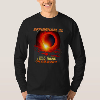 Camiseta Total Solar Eclipse I Was There Effingham Illinois