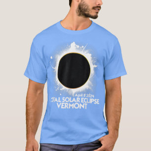 Camiseta Total Solar Eclipse Vermont 2024 American Totality