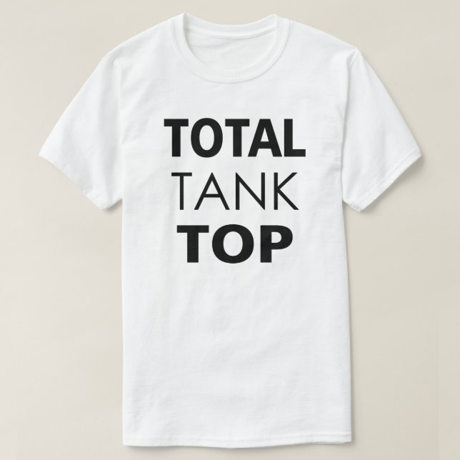 CAMISETA TOTAL "TANQUE" SUPERIOR. (Diseño del anverso)