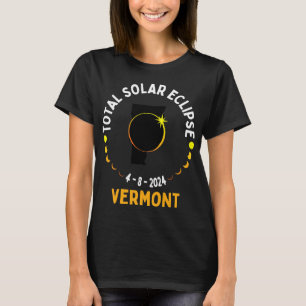 Camiseta Totalidad 04 08 24 Eclipse solar total 2024 Vermon